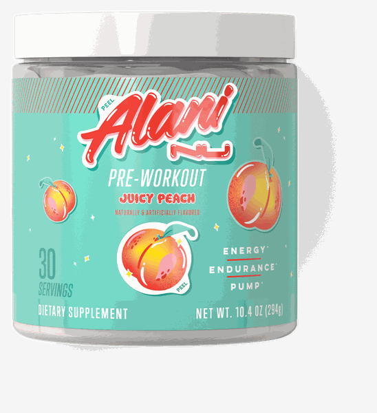Alani Nu Pre Workout Juicy Peach
