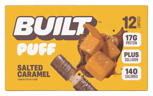 Built Bar Salted Caramel Puff