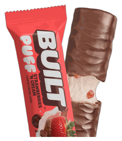 Built Bar Strawberries 'N Cream Puff