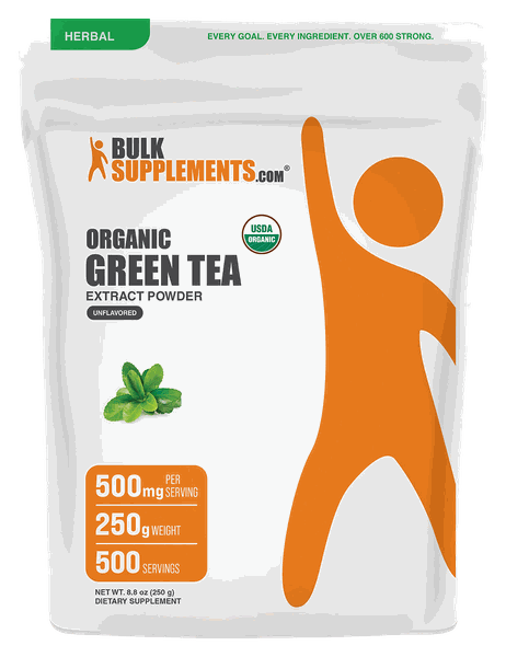 BulkSupplements Organic Green Tea Extract Powder