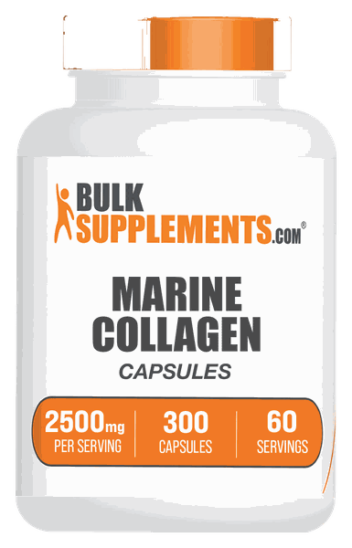 BulkSupplements Marine Collagen Pills