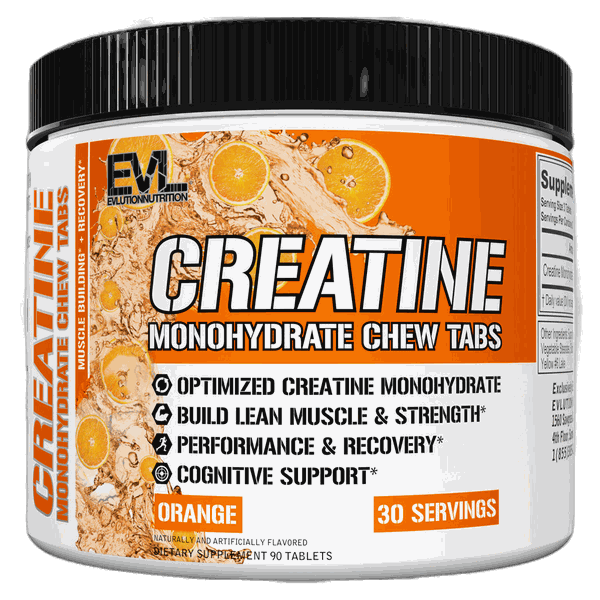 EVL Nutrition Creatine Chew Tabs
