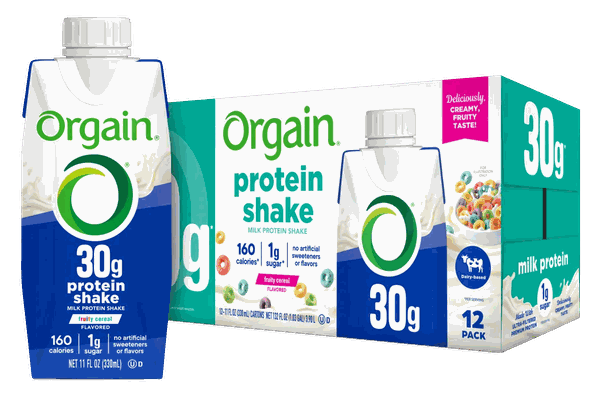 Orgain 30g Protein Shake Fruity Cereal