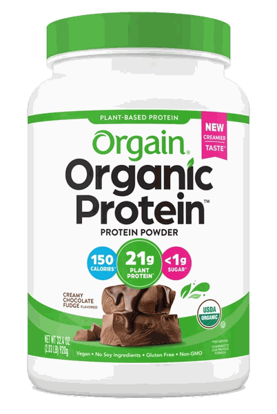 Orgain Organic Protein Plant Based Protein Powder