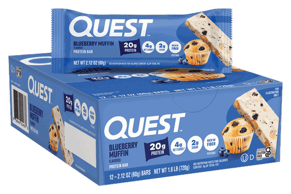 Quest Blueberry Muffin Protein Bar