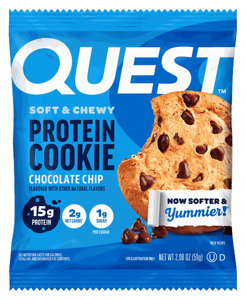 Quest Chocolate Chip Protein Cookies