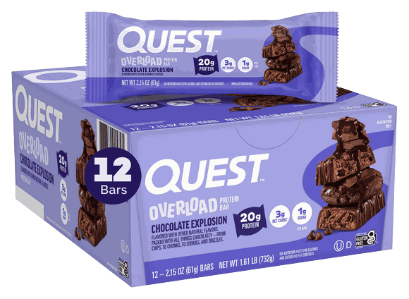 Quest Chocolate Explosion Overload Bar