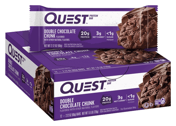 Quest Double Chocolate Chunk Protein Bar