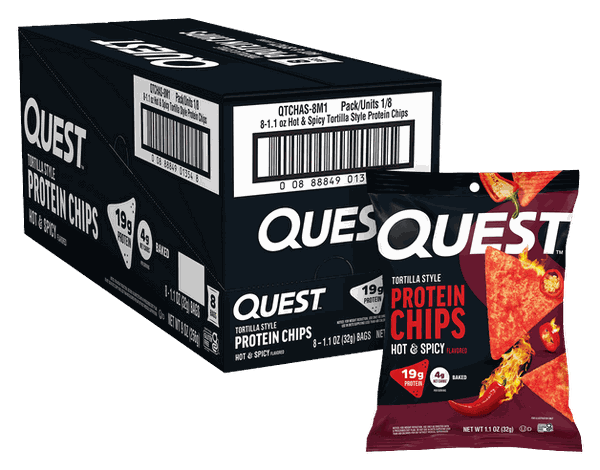 Quest Hot & Spicy Tortilla Style Protein Chips