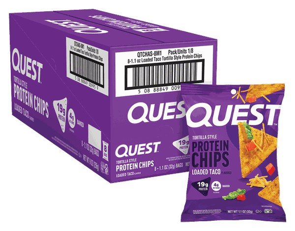 Quest Loaded Taco Tortilla Style Protein Chips