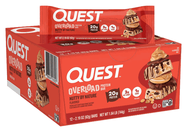 Quest Nutty By Nature Overload Bar