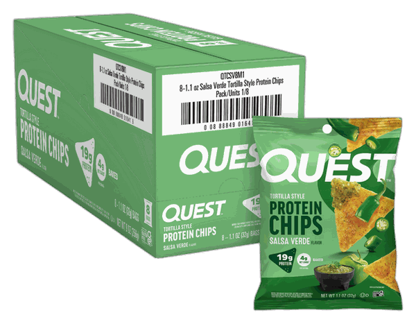 Quest Salsa Verde Tortilla Style Protein Chips