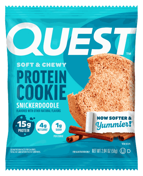 Quest Snickerdoodle Protein Cookies