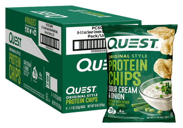 Quest Sour Cream & Onion Original Style Protein Chips