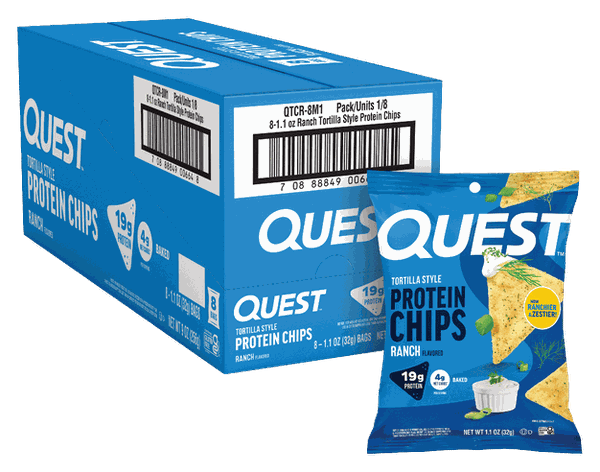 Quest Ranch Tortilla Style Protein Chips
